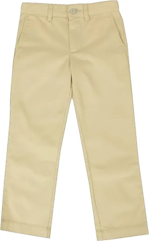 Boy's Super Stretch Slim Fit School Uniform Chino Pants