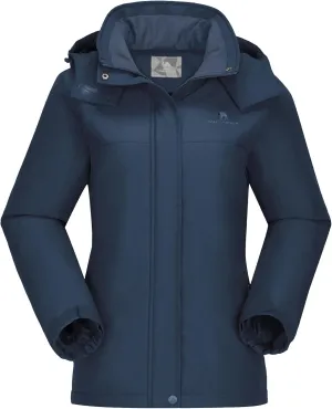 CAMEL CROWN Women's Ski Jacket Winter Snow Coat Warm Fleece Mountain Waterproof Female Jacket Snowboarding jackets