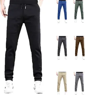 Cargo Pants for Men High Stretch Multi Pocket Durable Trousers Breathable Plus Size Comfort Fit Stretch Cargo Pant