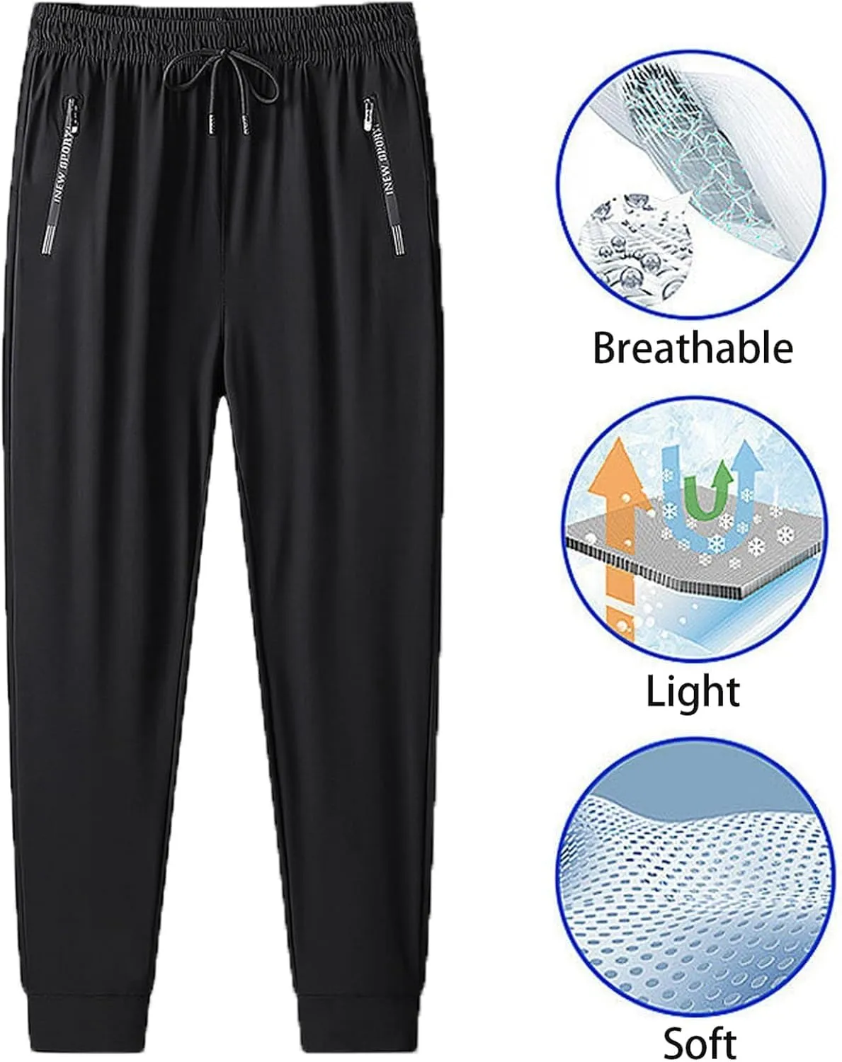 Comfysfit.com Stretch Active - Women's Ultra Stretch Breathable Casual Pants Over 50