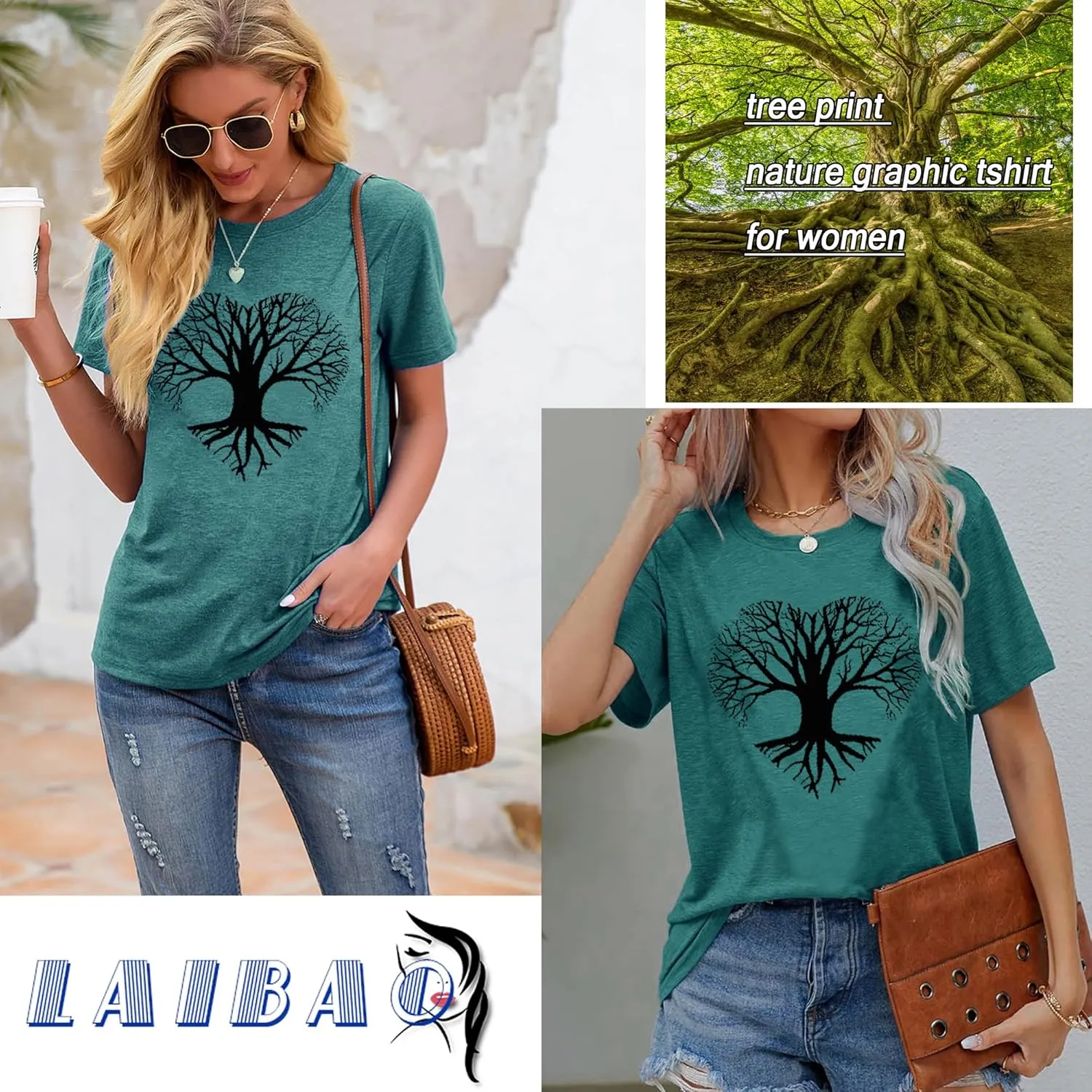 Funny Graphic Women Skinny Pine Tree Shirt Summer Hiking Camping Athletic Tees Nature Casual Comfy Clothes