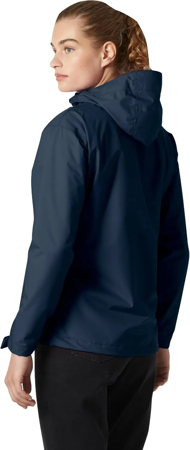 Helly Hansen Women's Seven J Waterproof, Windproof, and Breathable Rain Jacket with Hood