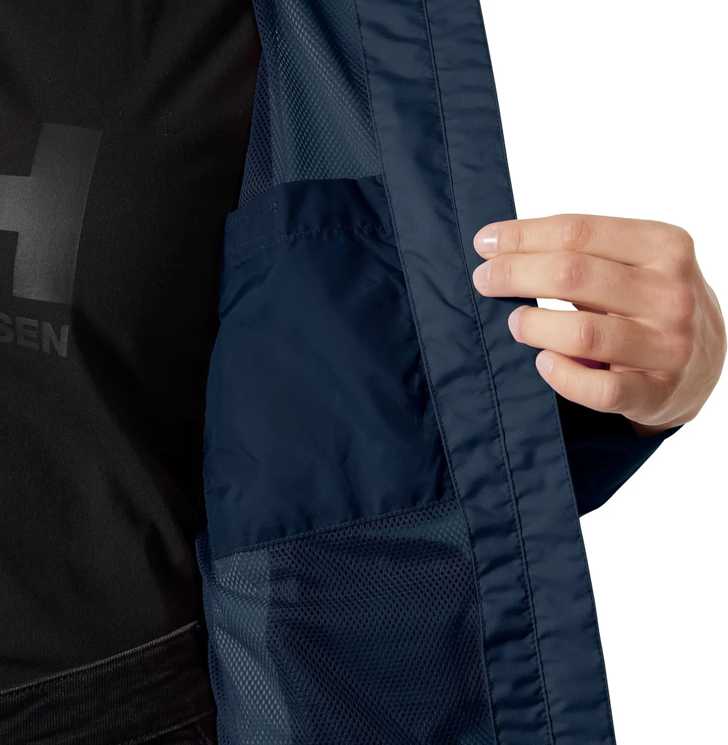 Helly Hansen Women's Seven J Waterproof, Windproof, and Breathable Rain Jacket with Hood