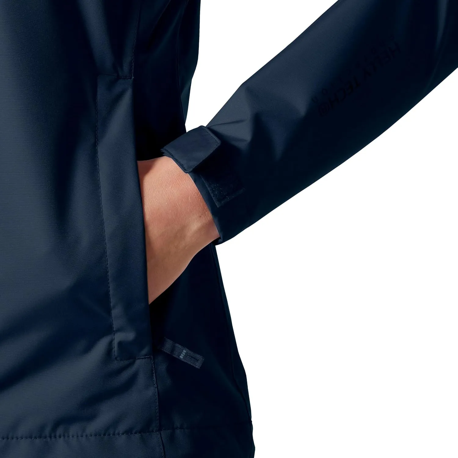 Helly Hansen Women's Seven J Waterproof, Windproof, and Breathable Rain Jacket with Hood