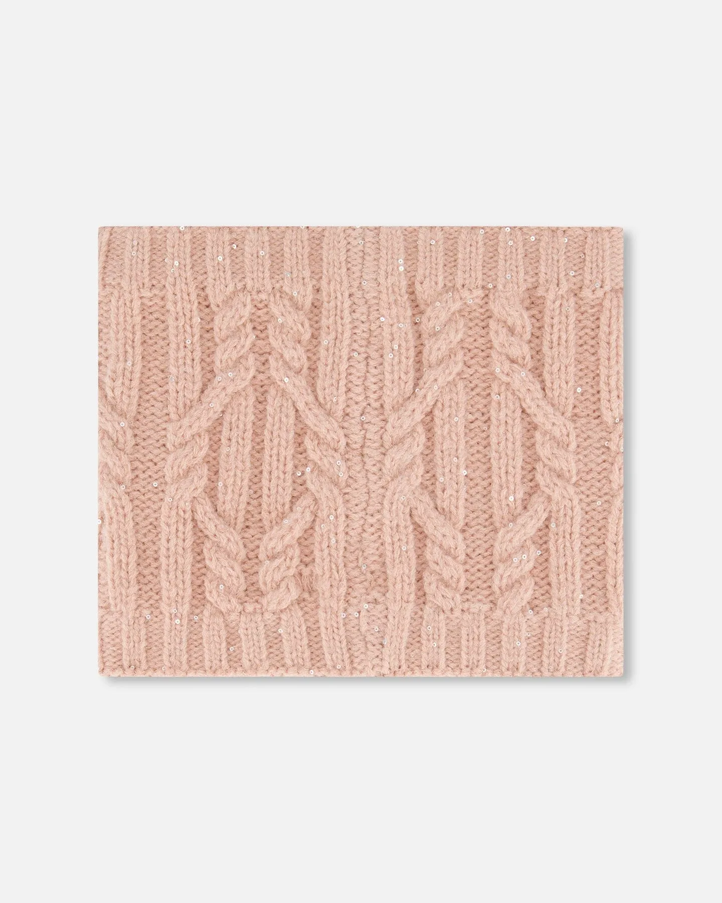 Knit Neckwarmer Light Pink