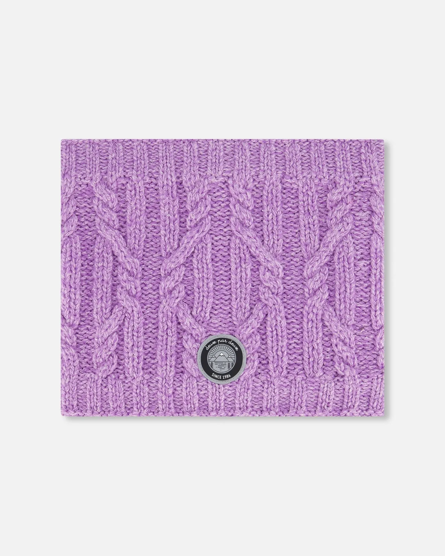 Knit Neckwarmer Purple