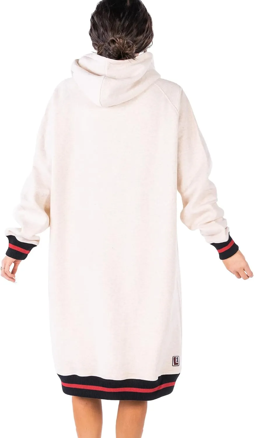 Lazy One Oversized Hoodie Sweatshirt, Comfortable Sleepwear, Sweater Dress for Women