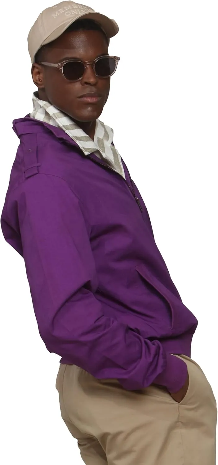Members Only Classic Iconic Racer Lightweight Bomber Jackets Unisex