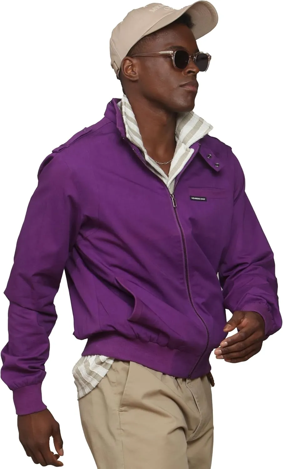 Members Only Classic Iconic Racer Lightweight Bomber Jackets Unisex