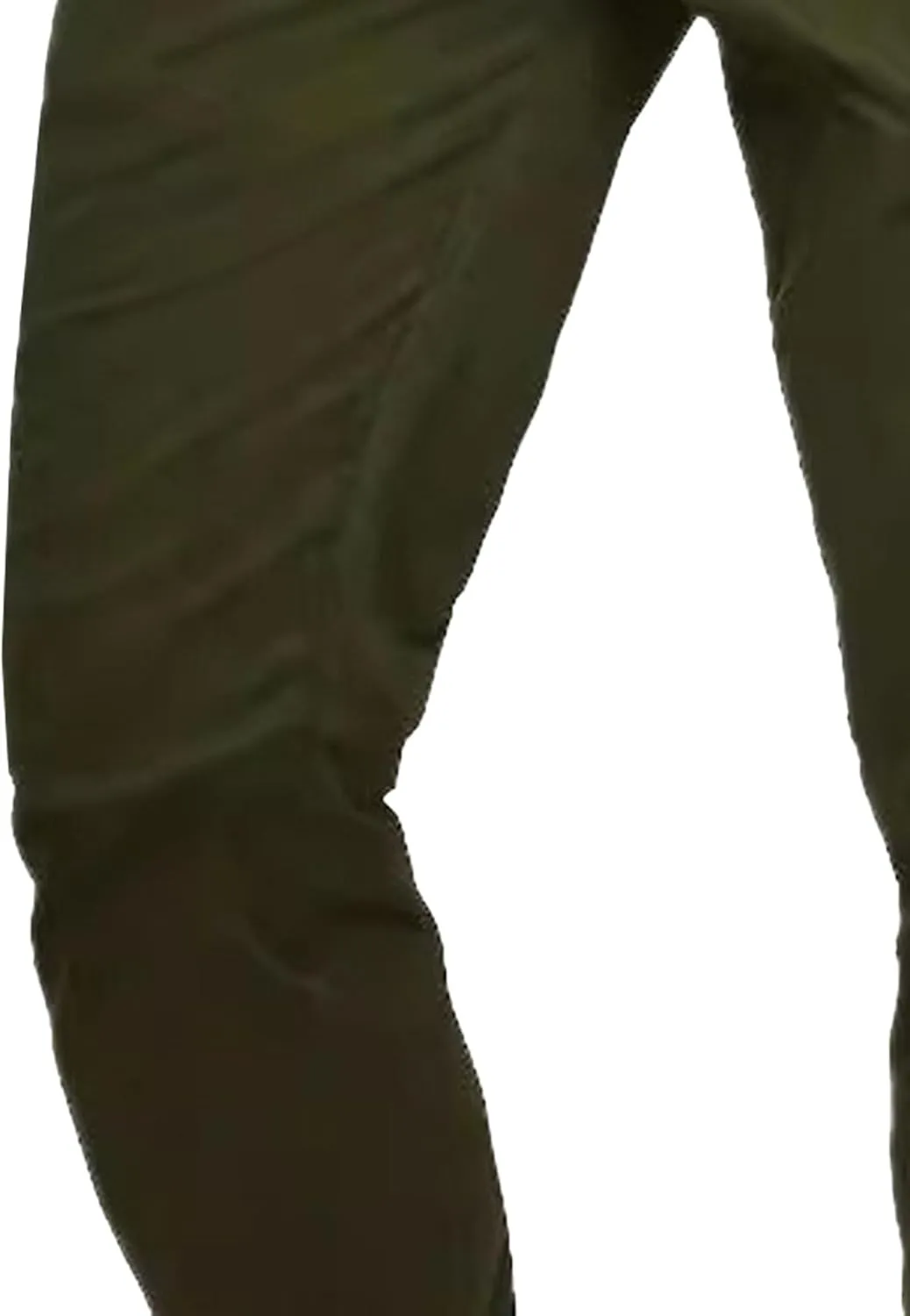 Men's Skinny Slim Fit Stretch Pants Lightweight Stretch Hiking Slack Mid Rise with Flex Waist Trousers