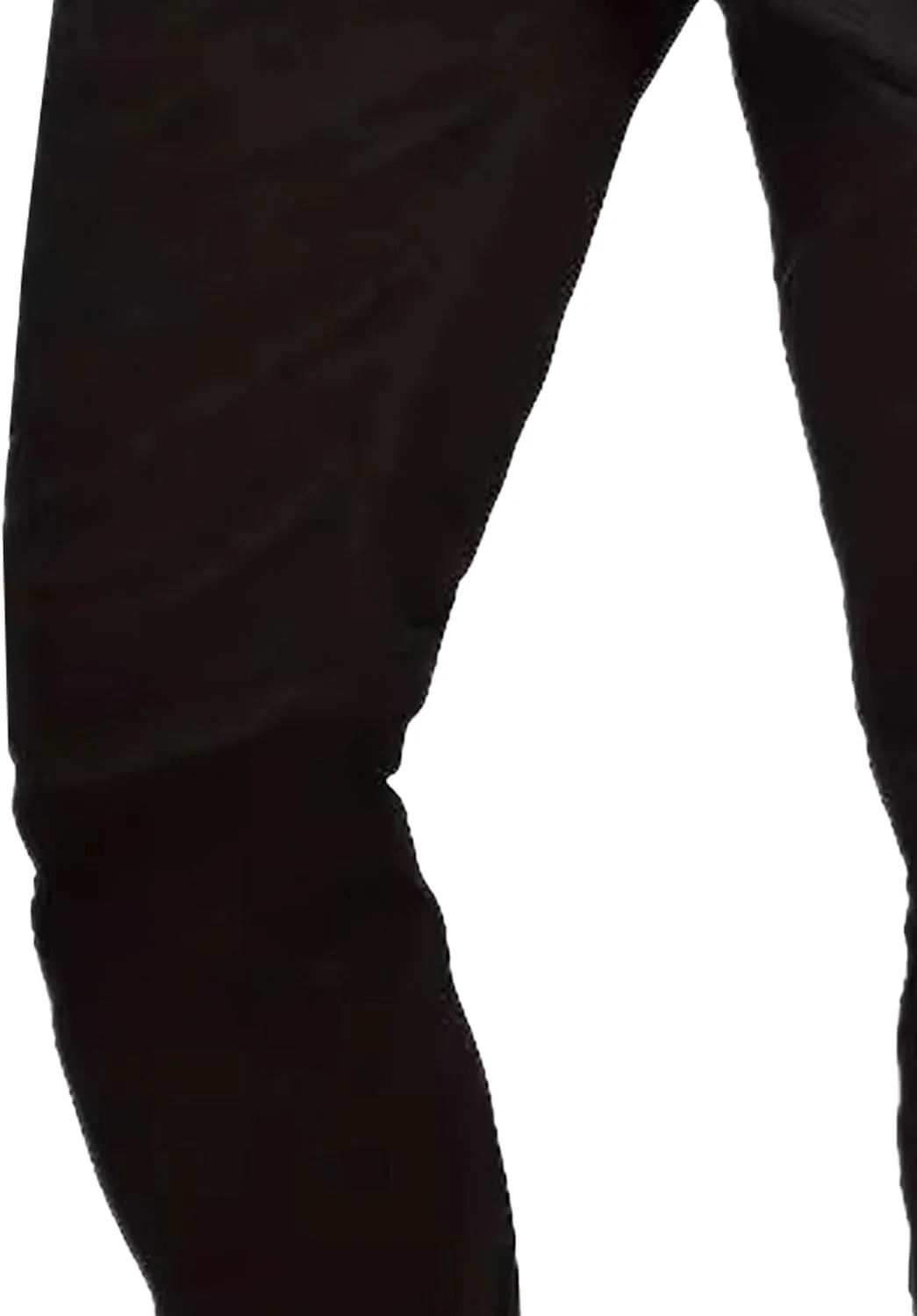 Men's Skinny Slim Fit Stretch Pants Lightweight Stretch Hiking Slack Mid Rise with Flex Waist Trousers