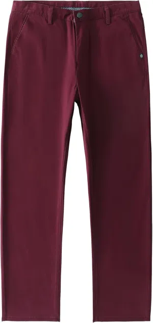 Men's Slim-Fit Stretch Cotton Fashion Tapered Casual Chino Pants