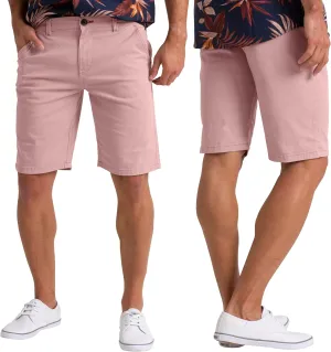 Mens Stretch Chino Casual Slim Fit Golf Summer Beach Comfort Stretch Shorts Half Pants