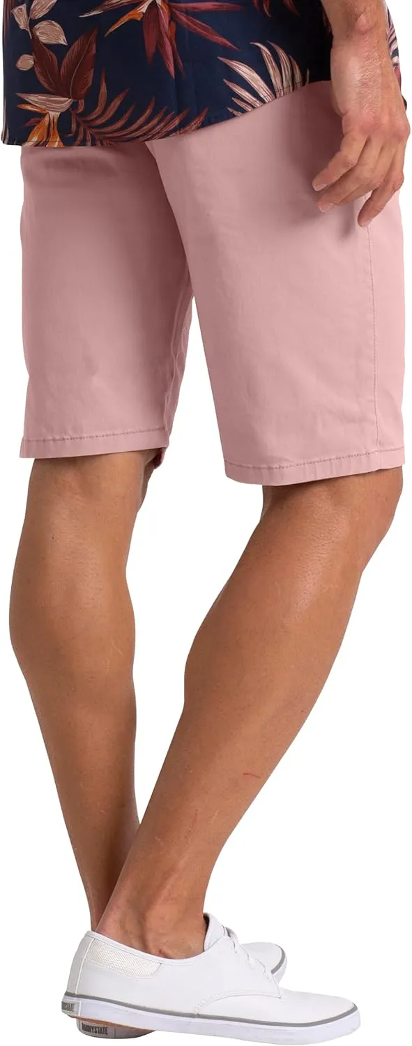 Mens Stretch Chino Casual Slim Fit Golf Summer Beach Comfort Stretch Shorts Half Pants