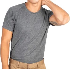 Mr. Davis Men's Bamboo Viscose Traditional Cut Crew Neck Undershirt - Stylish Crew Neck Undershirts for a 6 Pack