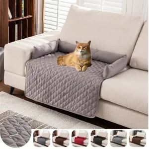 Pet Sofa mat with Quilted Cushion Design