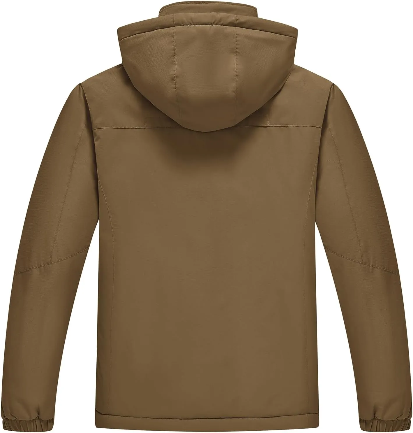 TBMPOY Men's Winter Coat Waterproof Warm Ski Snow Jackets Insulated Fleece Lined Snowboard Hooded Raincoat