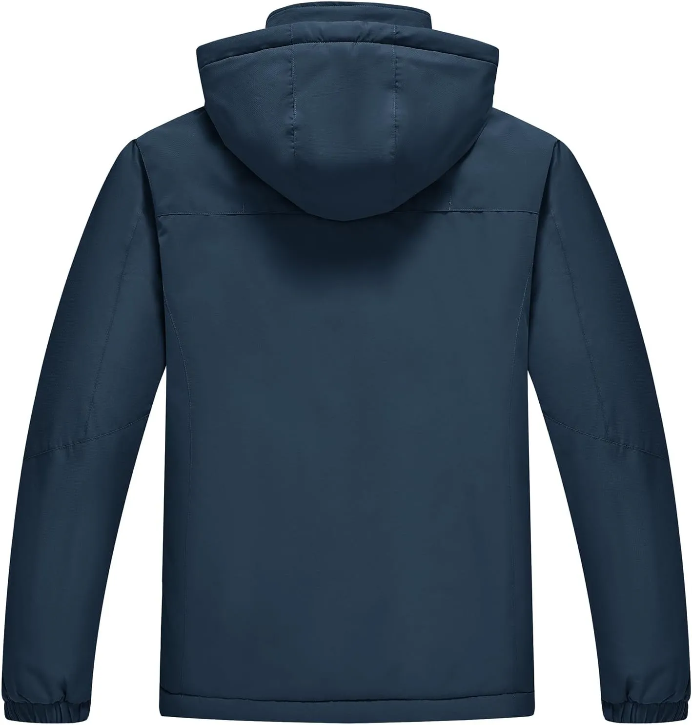 TBMPOY Men's Winter Coat Waterproof Warm Ski Snow Jackets Insulated Fleece Lined Snowboard Hooded Raincoat