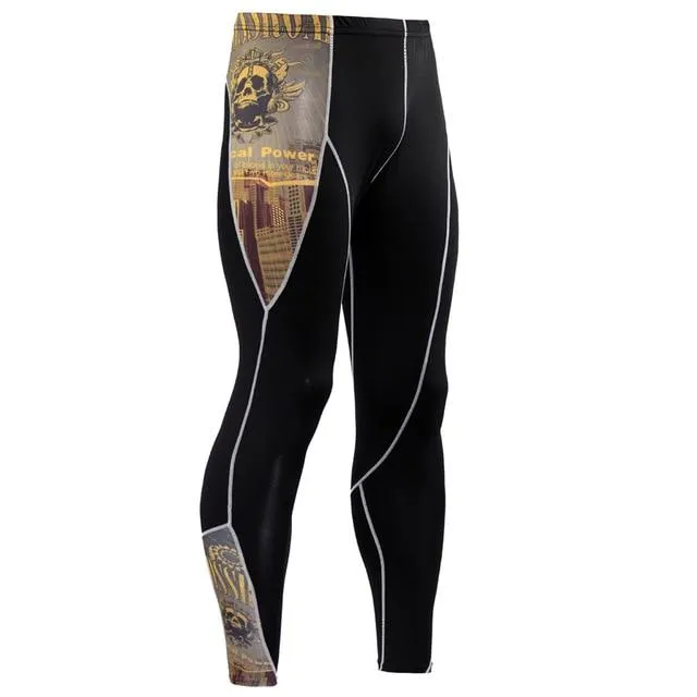 Thermal Mens Underwear   Long Sleeve Fitness Tights