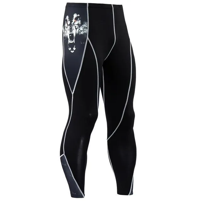 Thermal Mens Underwear   Long Sleeve Fitness Tights