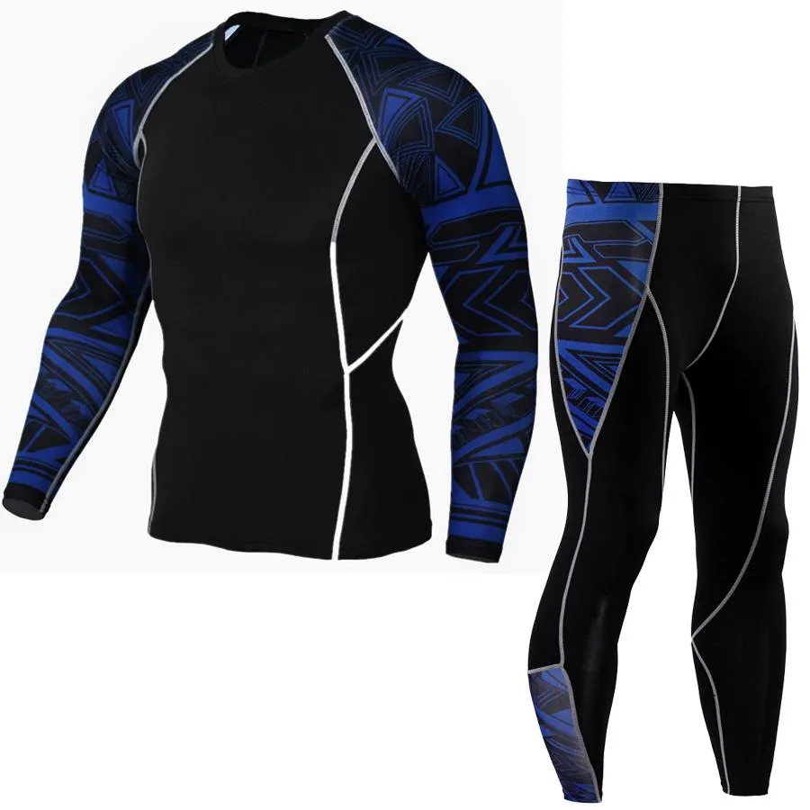 Thermal Mens Underwear   Long Sleeve Fitness Tights