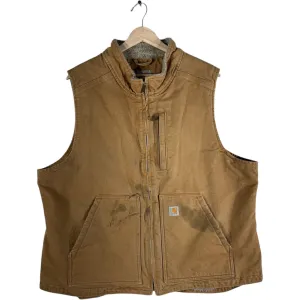 Vintage Carhartt Sherpa Lined Workwear Vest