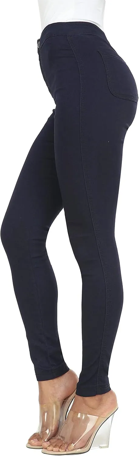 WAYRUNZ Womens High Waisted Pants Stretch Legging Jeans
