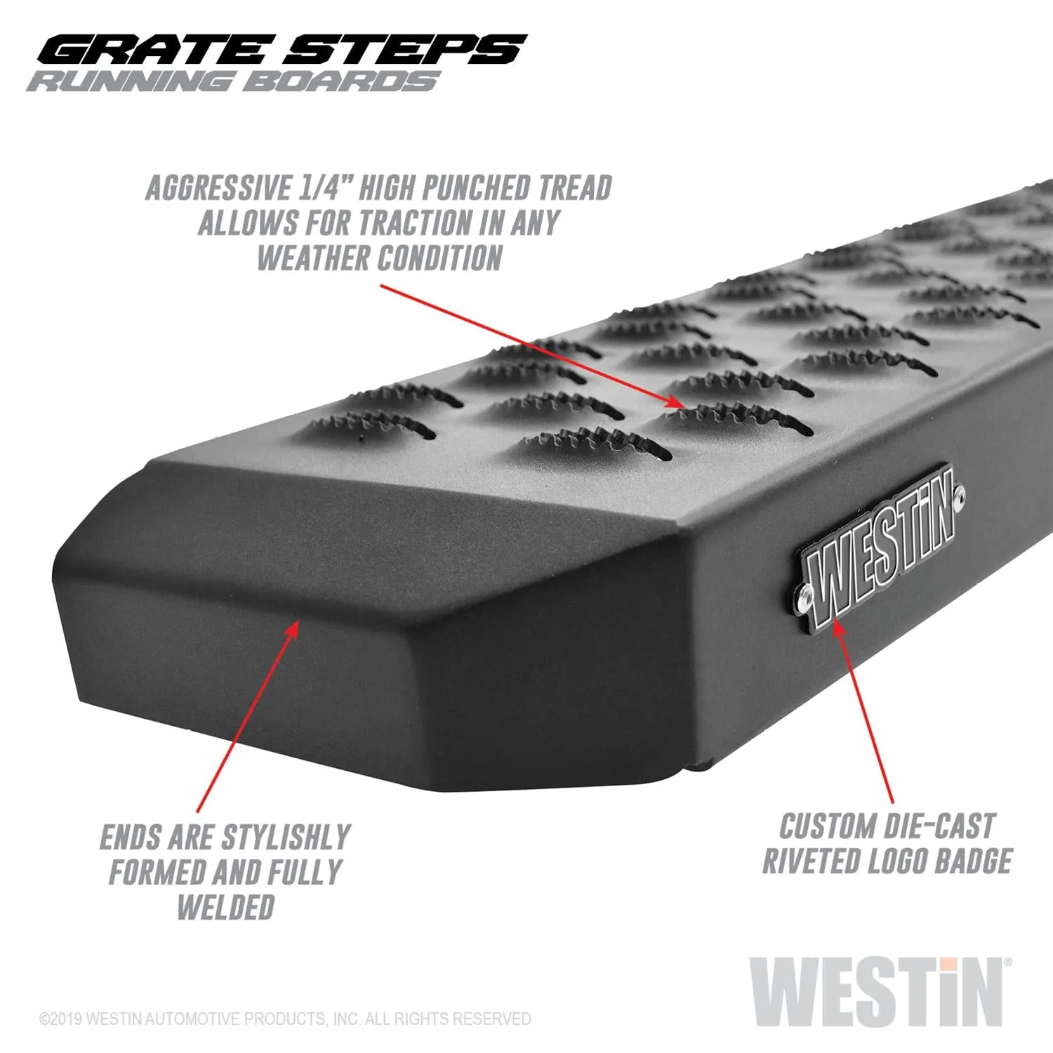 Westin Grate Steps Running Boards 27-74715