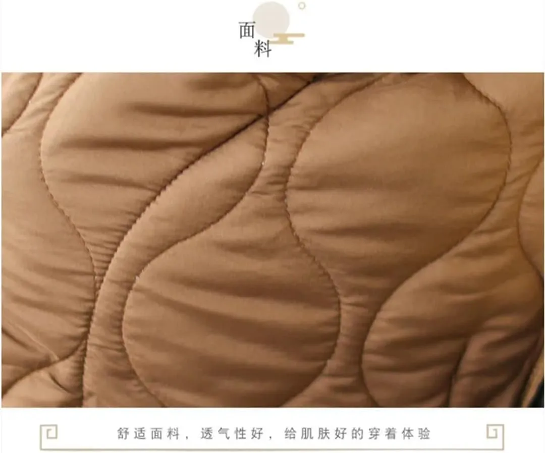 Women's And Winter Retro Padded Coat Long Clothes Keep Warm Cotton-Padded Jacket Comfortable Casual Coat