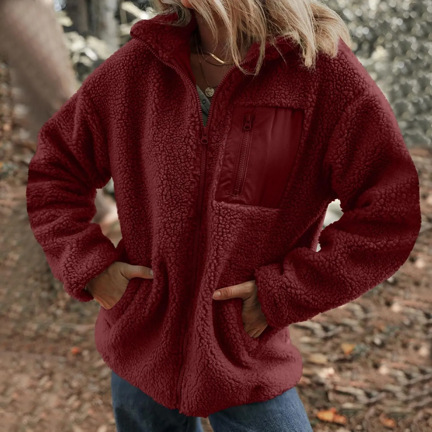 Women's Quilted Lightweight Jackets Puffer Winter Warm Zippper Coats Loose Casual Windproof Outwear Cropped Tops