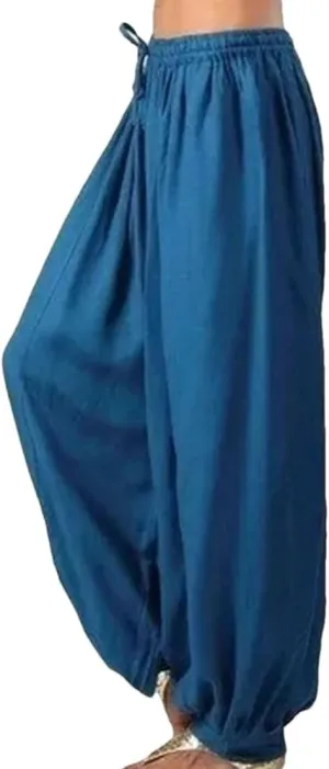 Women's Solid Color Casual Simple Comfortable Flowing Large Size Dance Harem Pants