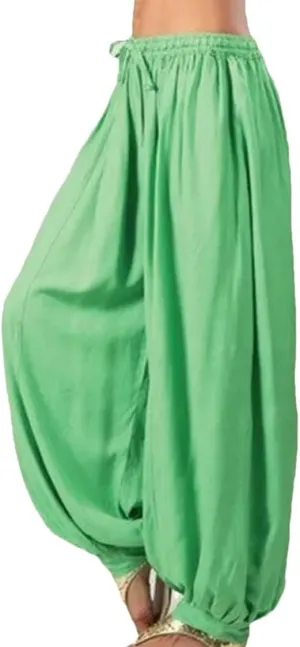 Women's Solid Color Casual Simple Comfortable Flowing Large Size Dance Harem Pants