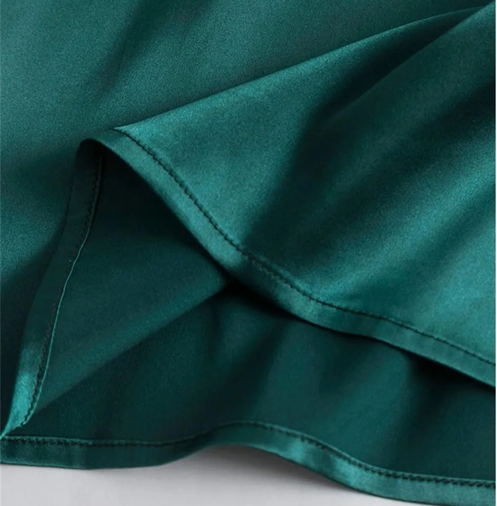 Women's Solid Color Casual Simple Comfortable Satin Temperament Camisole
